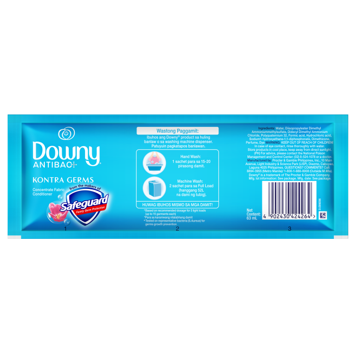Downy Expert Antibac Tripid 63ml x 180